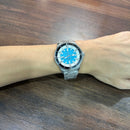 [Pre-Owned] Breitling Superocean 44 Turquoise Blue Automatic Men Diver Watch