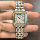 [Pre-Owned] Cartier Vintage Panthere Jumbo One Row 183957 18k Gold Quartz Watch