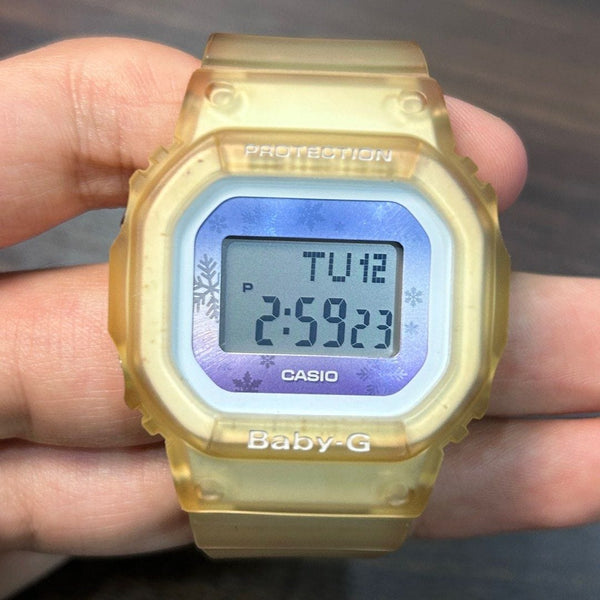 [Pre-Owned] Casio Baby-G BGD-560WL-7 Transparent Women Watch