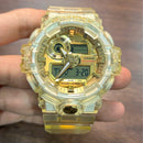 [Pre-Owned] Casio G-Shock 35th Anniversary GA-735E-7AJR Transparent Men Watch (Japan Set)