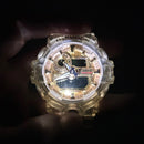 [Pre-Owned] Casio G-Shock 35th Anniversary GA-735E-7AJR Transparent Men Watch (Japan Set)