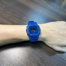 [Pre-Owned] Casio G-Shock DW-5600SB-2 Blue Jelly Transparent Men Watch