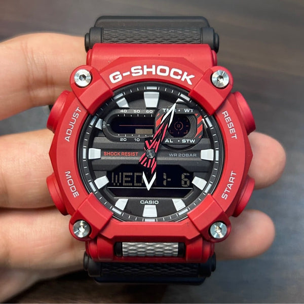 [Pre-Owned] Casio G-Shock GA-900-4A Red Men Watch