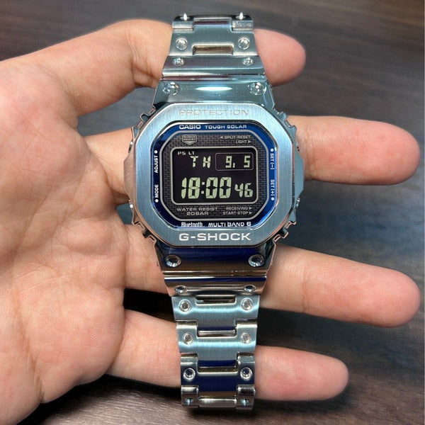 [Pre-Owned] Casio G-Shock GMW-B5000-2JF Full Metal Square Men Watch (Japan Set)