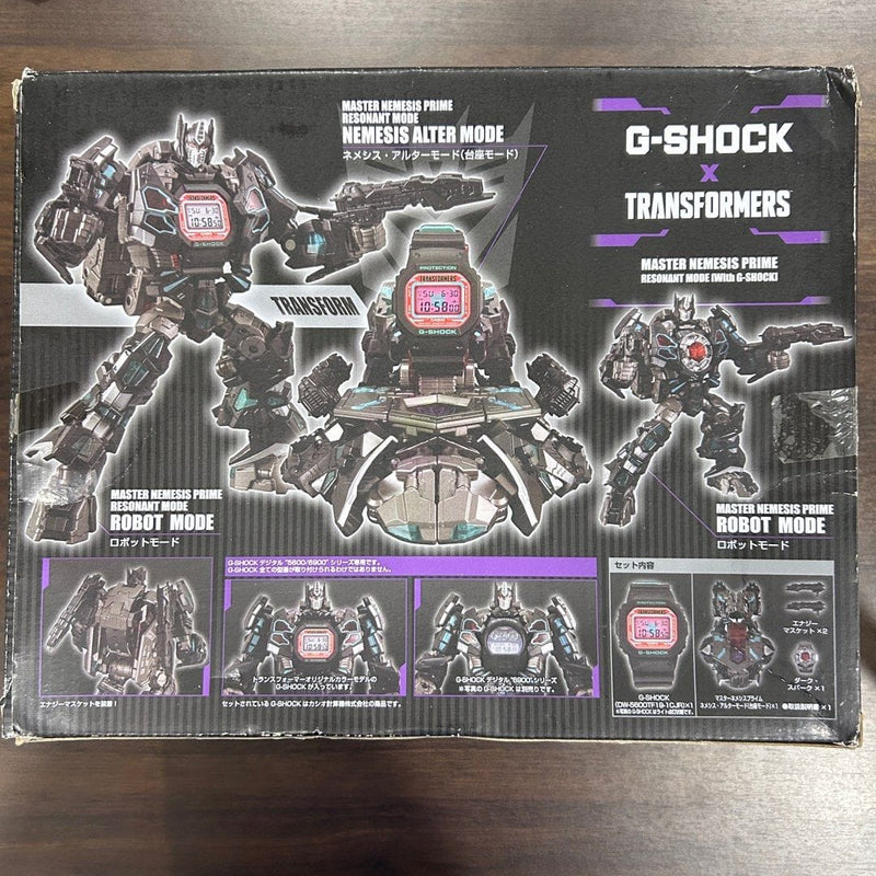 [Pre-Owned] Casio G-Shock X Transformers DW-5600TF19-SET (Japan Set) Limited Edition Watch