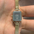 [Pre-Owned] Daniel Wellington Quadro Mini Evergold Amber Women Watch