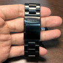 [Pre-Owned] Fossil Privateer Sport BQ2426 Black Skeleton Automatic Men Watch