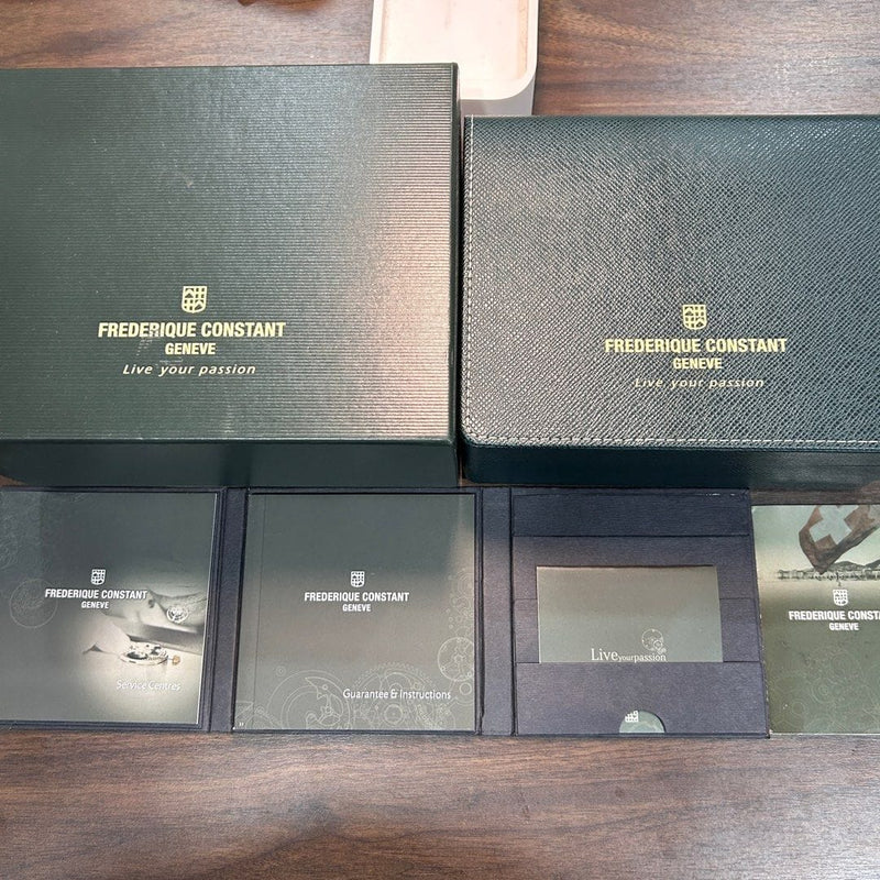 [Pre-Owned] Frederique Constant Classics Index GMT Automatic Men Watch