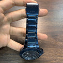 [Pre-Owned] Guess Rigor W0041G2 Blue Stainless Steel Quartz Men Watch