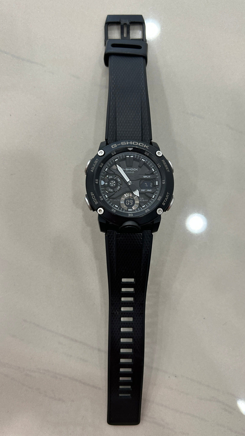 [Pre-Owned] Casio G-Shock GA-2000S-1A All Black Men Watch