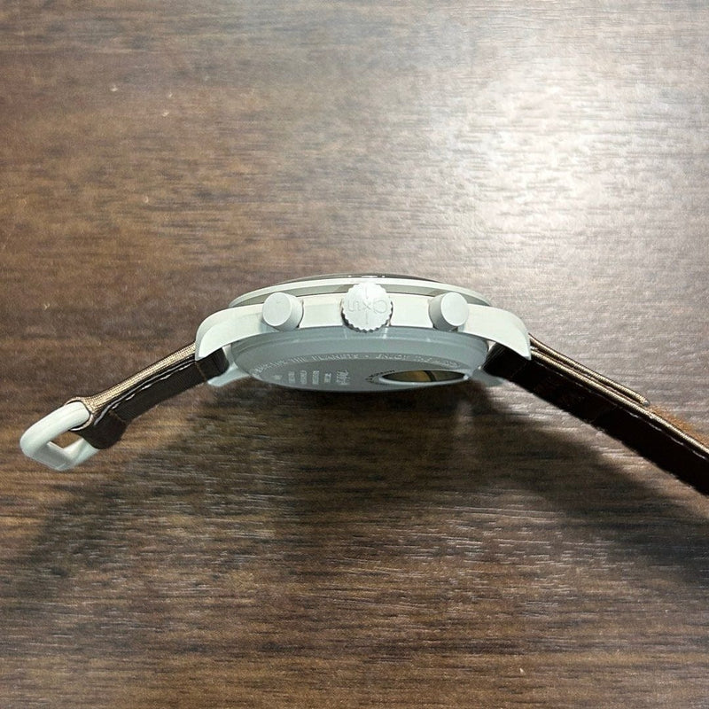 [Pre-Owned] Omega X Swatch Moonswatch Mission to Saturn Quartz Men Watch