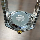 [Pre-Owned] Orient Day-Date SEV0J002B Sapphire Two-Tone Gold Men Watch