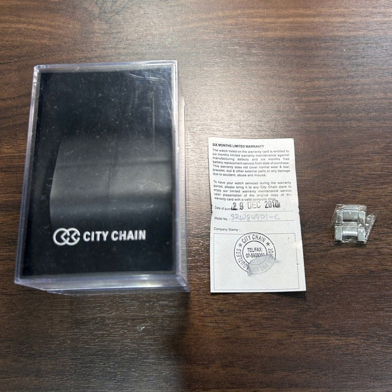 [Pre-Owned] Seiko Lukia SRW849P1 Quartz Chronograph Women Watch