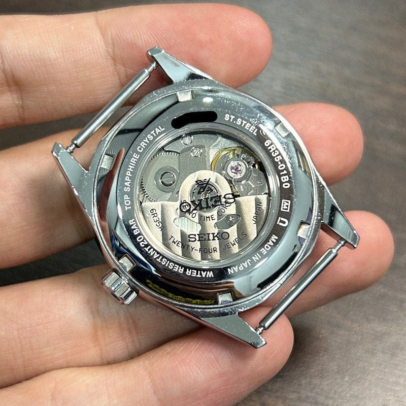 [Pre-Owned] Seiko Prospex Alpinist SPB212J1 Khaki Green Automatic Men Watch