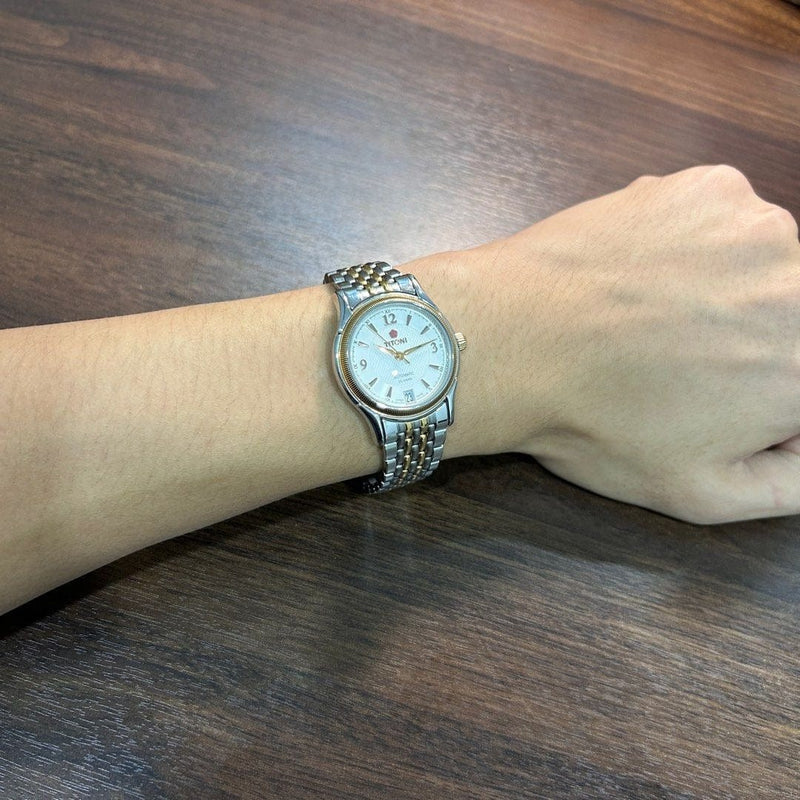 [Pre-Owned] Titoni Vintage 7367 Two-Tone Gold Automatic Women Watch