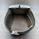 [Pre-Owned] Cartier Tank MC 3589 Black Leather Automatic Men Watch