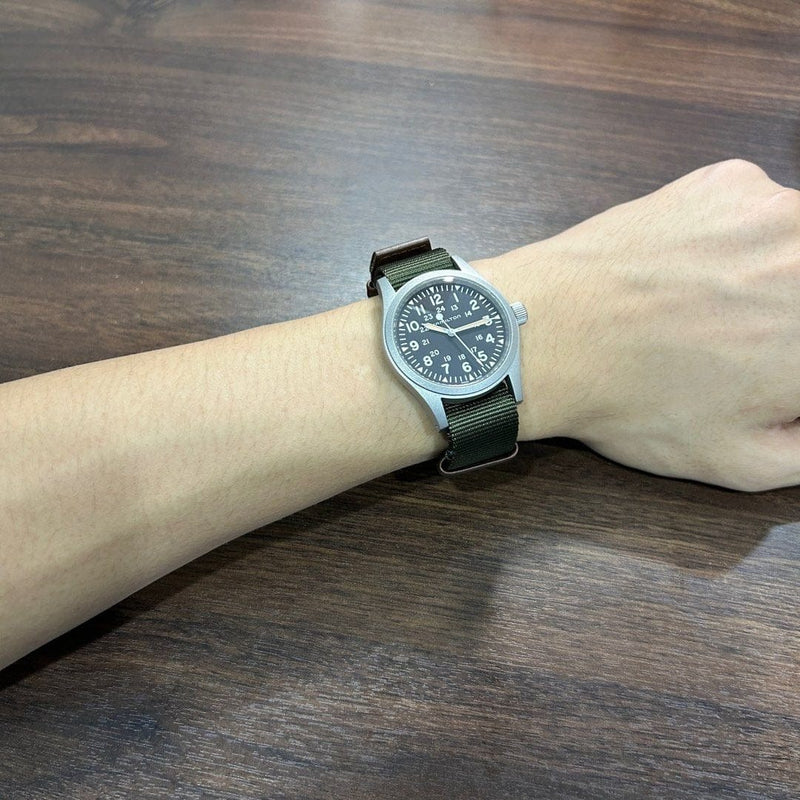 [Pre-Owned] Hamilton Khaki Field Mechanical 38mm Manual Winding Watch