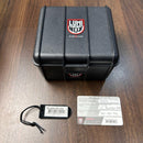 [Pre-Owned] Luminox Foundation 3601 Sapphire All Black Carbon Quartz Men Watch