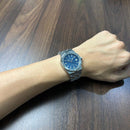 [Pre-Owned] Maurice Lacroix Aikon AI6007 39mm Blue Automatic Men Watch