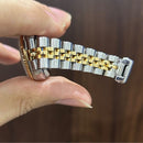 [Pre-Owned] Rolex Datejust 69173 18k Gold White Roman Dial Sapphire Women Watch