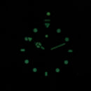 [Pre-Owned] Timex Q Three Time Zone Chrono Green Quartz Men Watch