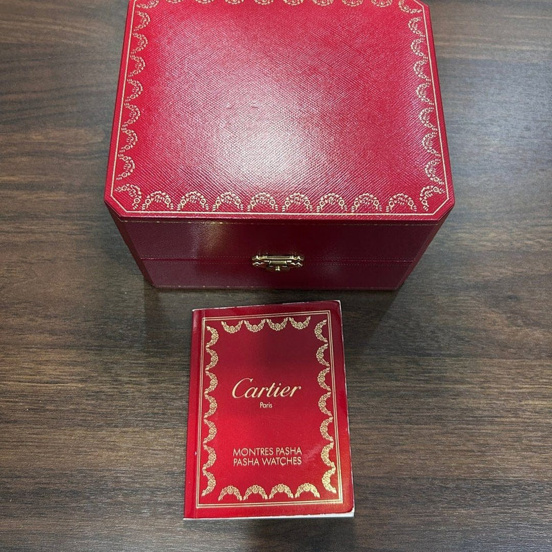 [Pre-Owned] Cartier Pasha C 2324 White Dial Automatic Women Watch
