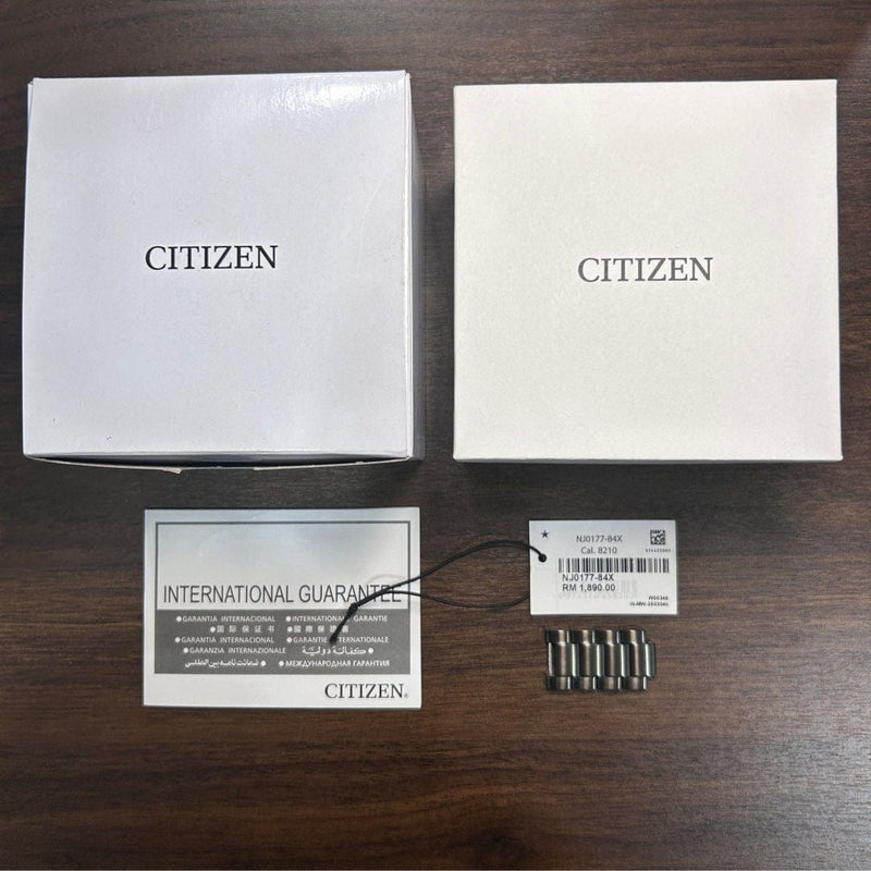 [Pre-Owned] Citizen NJ0177-84X Luminous Dial Automatic Men Watch