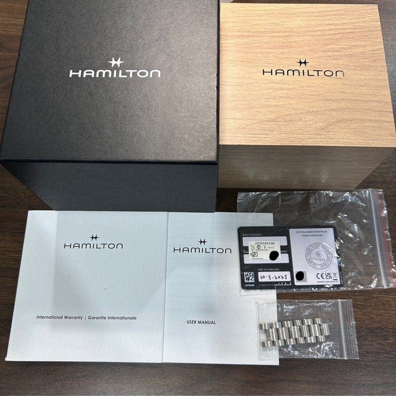 [Pre-Owned] Hamilton Khaki Field Titanium 42mm Automatic Men Watch