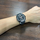 [Pre-Owned] Montblanc Timewalker 7424 Automatic Chronograph Men Watch