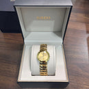 [Pre-Owned] Rado Diastar Coupole 129.0535.3 Gold Quartz Women Watch