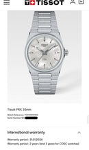 [Pre-Owned] Tissot PRX 35mm Mother of Pearl Quartz Women Watch