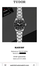 [Pre-Owned] Tudor Black Bay 41 Monochrome Automatic Men Watch