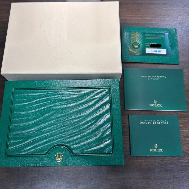 [Pre-Owned] Rolex Datejust 36mm 126200 Silver Automatic Men Watch