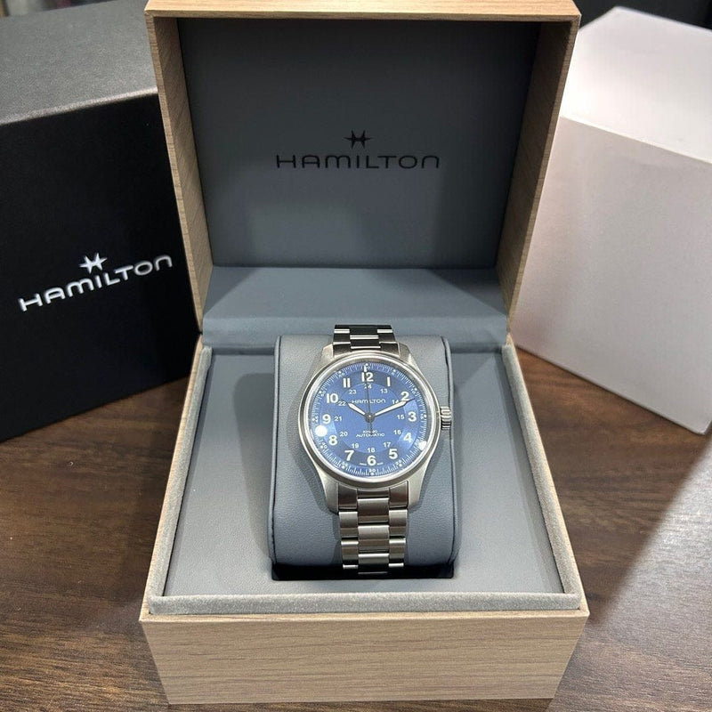 [Pre-Owned] Hamilton Khaki Field Titanium 42mm Automatic Men Watch