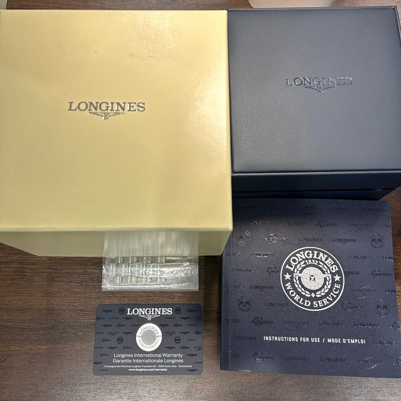 [Pre-Owned] Longines Hydroconquest 41mm Blue Quartz Men Diver Watch