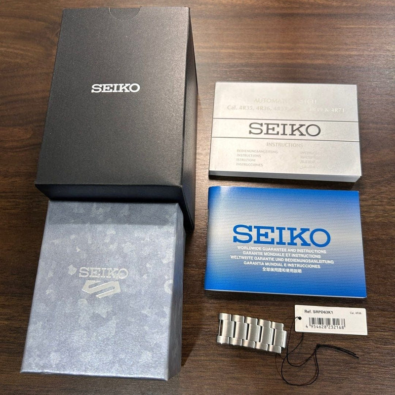 [Pre-Owned] Seiko 5 Sports Green SRPD63K1 Automatic Men Watch