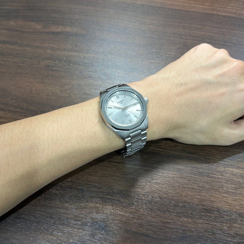 [Pre-Owned] Tissot PRC Solar 39mm T151.422.11.031.00 Men Watch