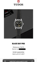 [Pre-Owned] Tudor Black Bay Pro 79470 39mm Automatic GMT Men Watch