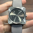 [Pre-Owned] Bell & Ross BR S Grey Diamond Eagle Quartz Men Watch