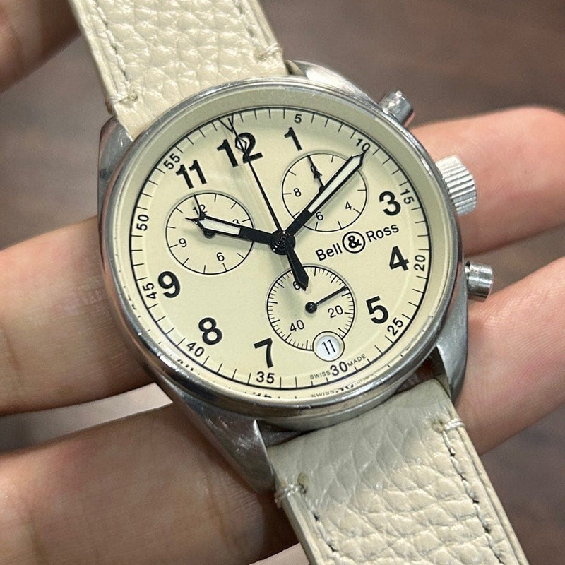 [Pre-Owned] Bell & Ross Vintage 120 Quartz Chronograph Men Watch