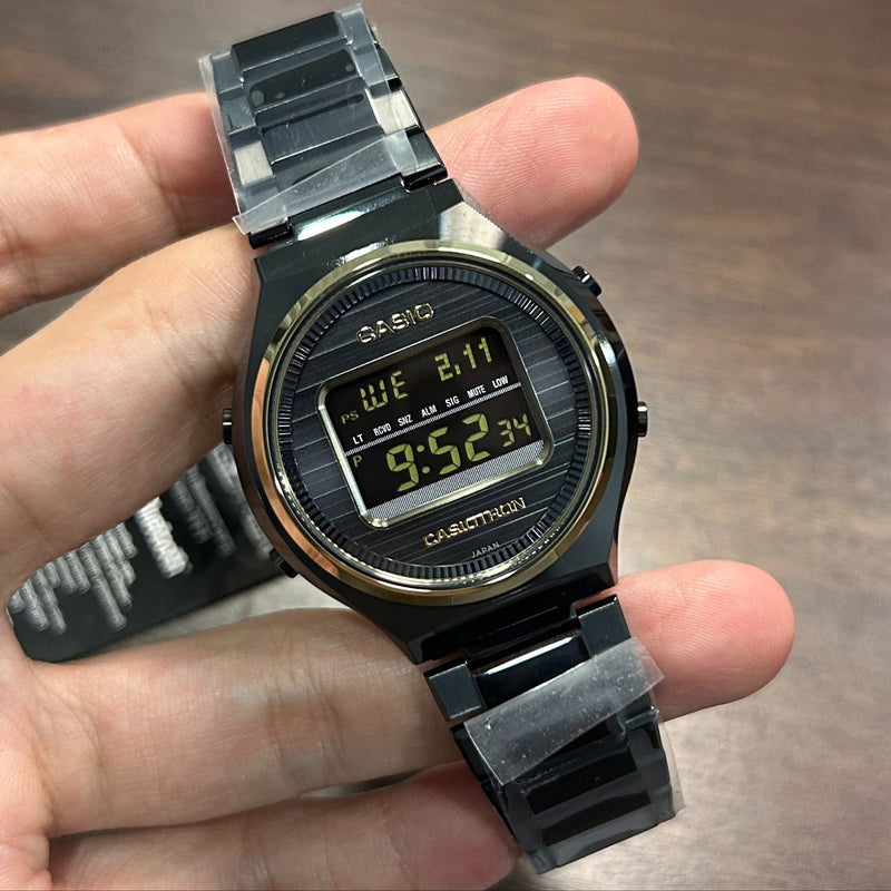[Pre-Owned] Casio 50th Anniversary Casiotron TRN-50ZE-1A Radio-Controlled Solar Bluetooth Watch