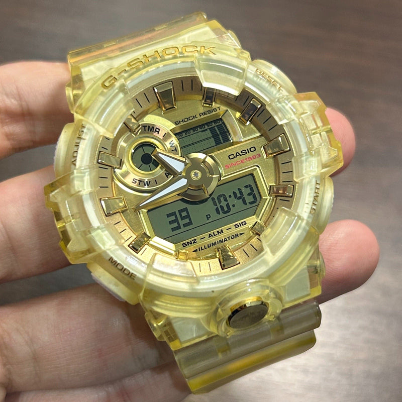 [Pre-Owned]  Casio G-Shock 35th Anniversary GA-735E-7A Transparent Men Watch