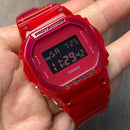 [Pre-Owned] Casio G-Shock DW-5600SB-4 Jelly Red Digital Men Watch