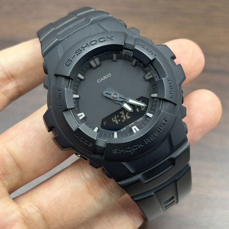 [Pre-Owned] Casio G-Shock G-100BB-1A Black Men Watch