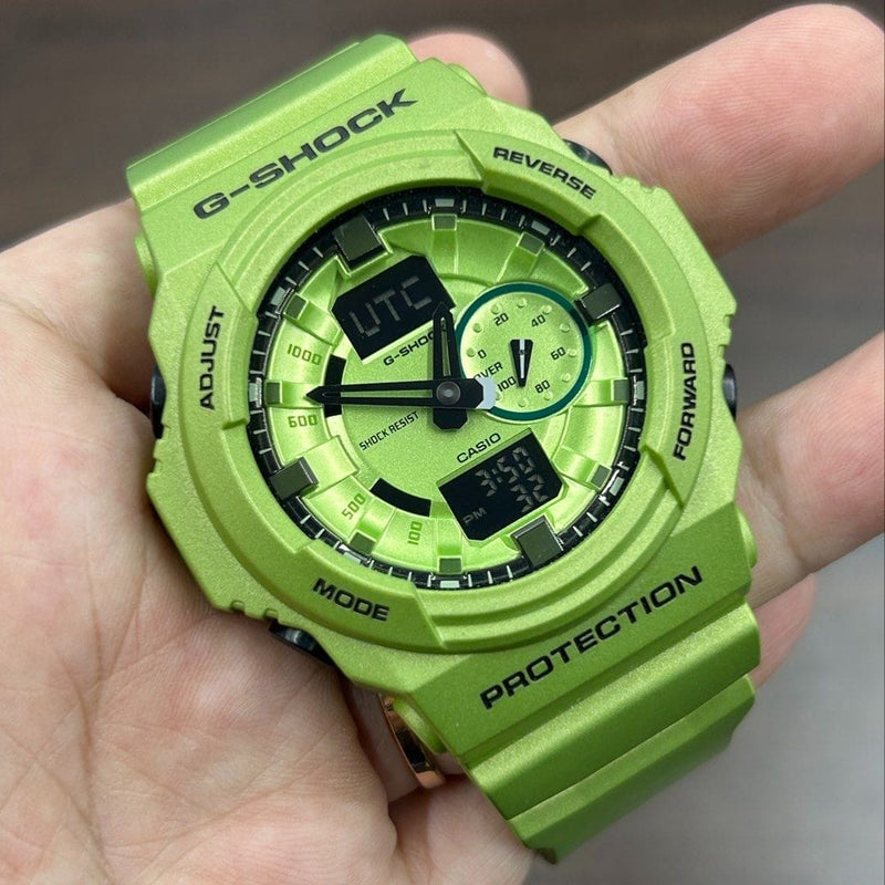 [Pre-Owned] Casio G-Shock GA-150A-3A Green Men Watch