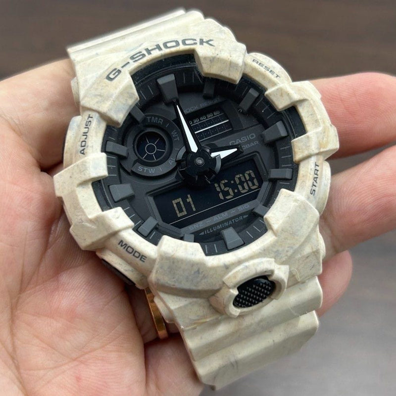[Pre-Owned] Casio G-Shock GA-700WM-5A Utility Wavy Marble Men Watch