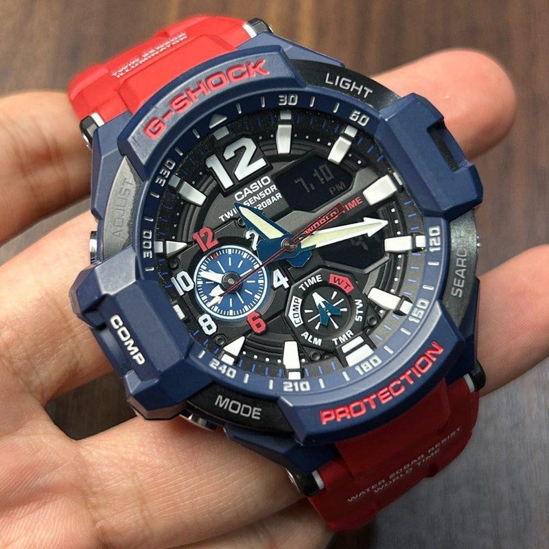 [Pre-Owned] Casio G-Shock Gravitymaster GA-1100-2A Twin Sensor Men Watch