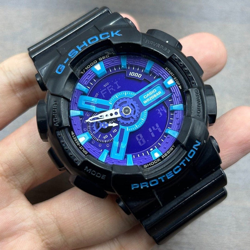 [Pre-Owned] Casio G-Shock Hyper Colours GA-110HC-1A Men Watch