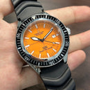 [Pre-Owned] Certina DS Super PH500M Orange Automatic Men Diver Watch