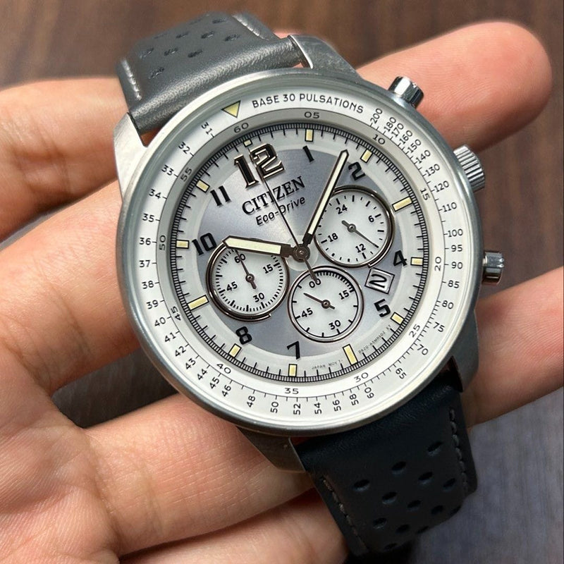 [Pre-Owned] Citizen Eco-Drive CA4500-24H Chronograph Men Watch